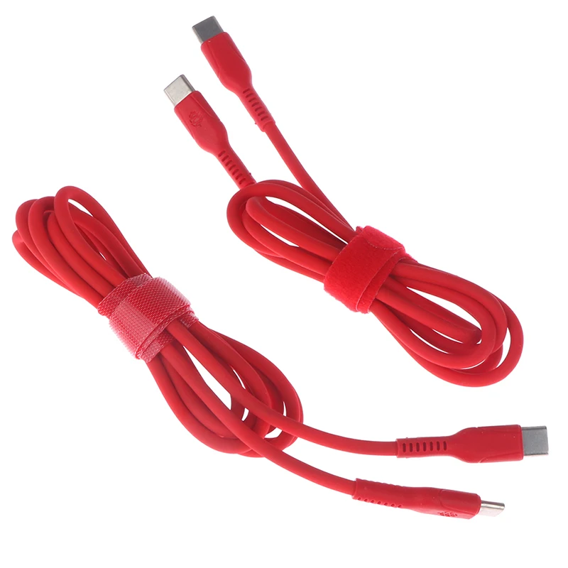 Original Pine64 USB Type-C to TypeC Silicone Power Charging Cable For Pinecil Electric Soldering Iron PinePhone and Pinebook Pro