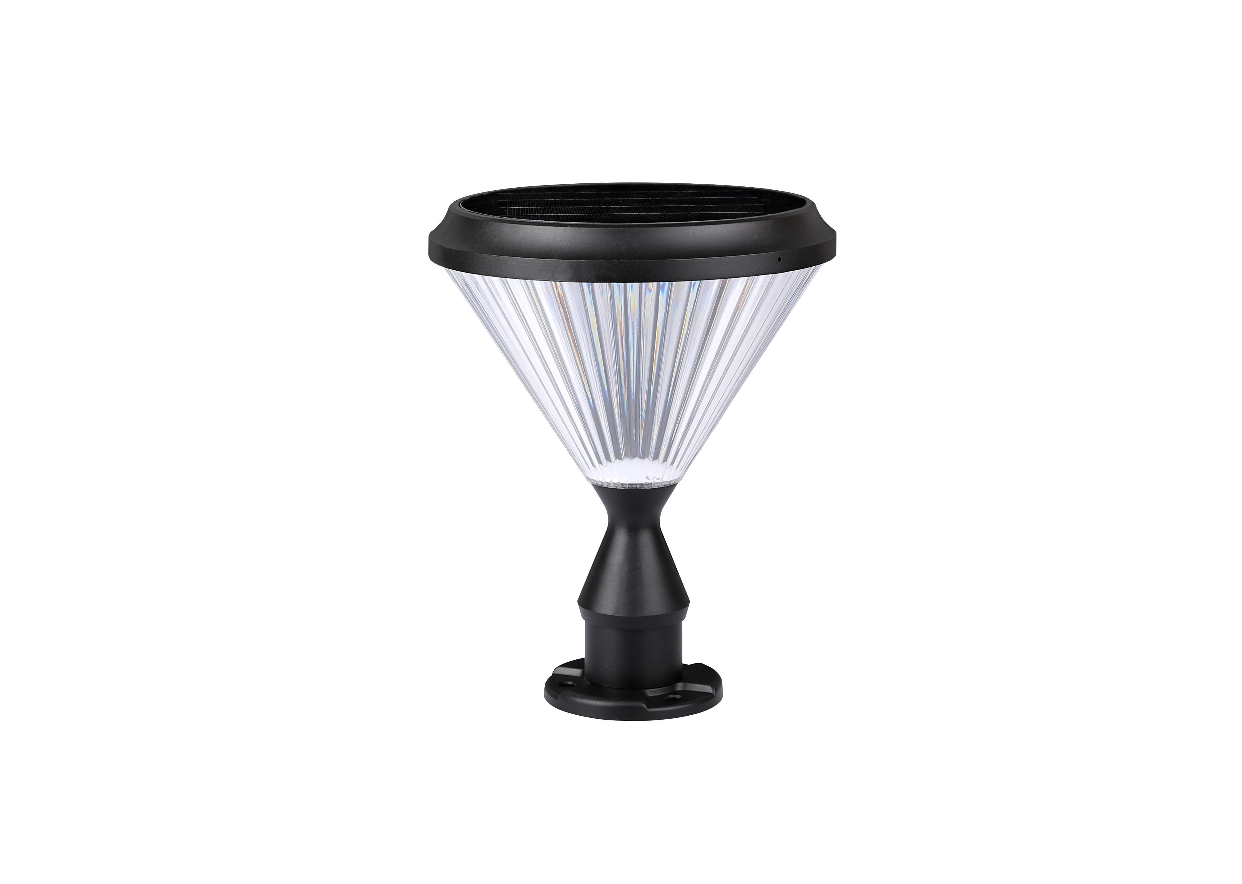 

Waterproof Aluminum Outdoor Solar Garden Post Lamp Courtyard Garden LED Landscape Solar Pillar Light