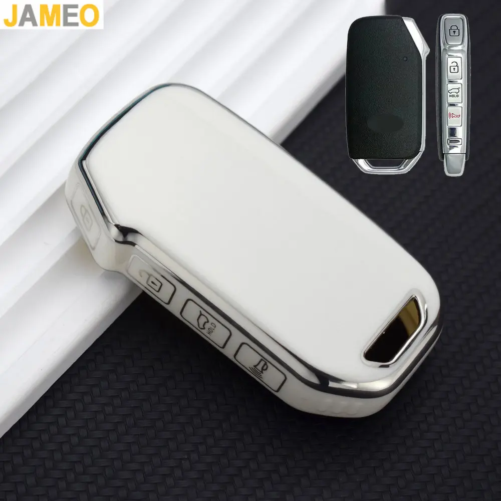 3 4 5 Button TPU Car Key Case Cover for Kia Sportage 2023 Kia Ray Sorento Soul Telluride Cerato 2020 K5 K8 2022 Shell Fob Holder