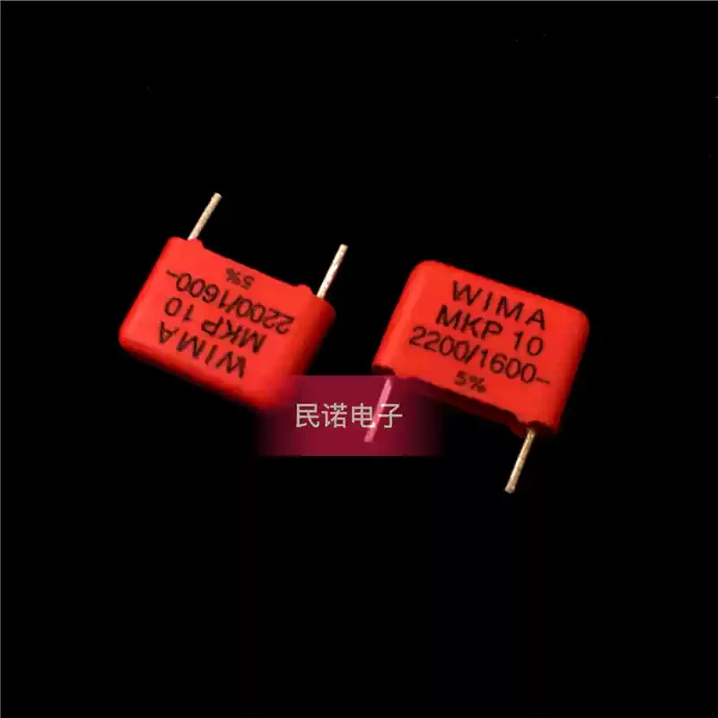 10-100pcs WIMA capacitor MKP10 1600V 0.0022UF 222 2200PF with a foot distance of 10mm in stock