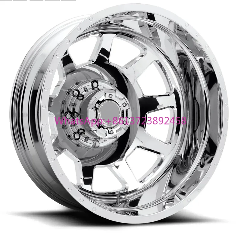 Customized Forged Car Rim 17 18 19 20 22Inch Chrome Aluminum Suv Pick-Up Off-Road Car Wheel Rim for Ford Colorado Jeep Gladiator