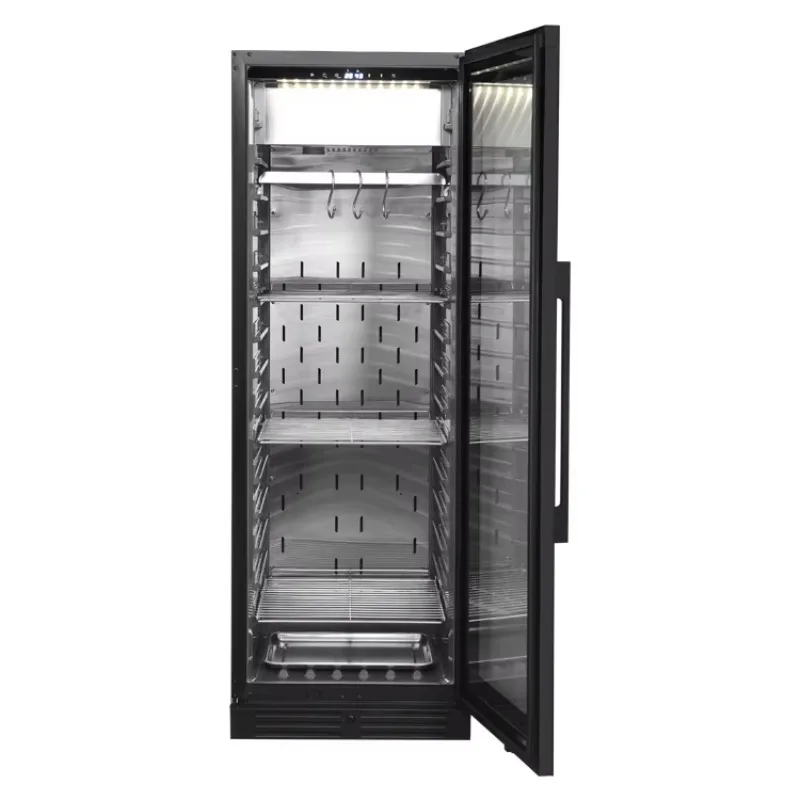 Customize Matured Dry Cured Beef Meats Ageing Cabinet with Inverter Compressor for Meat Aging Machine