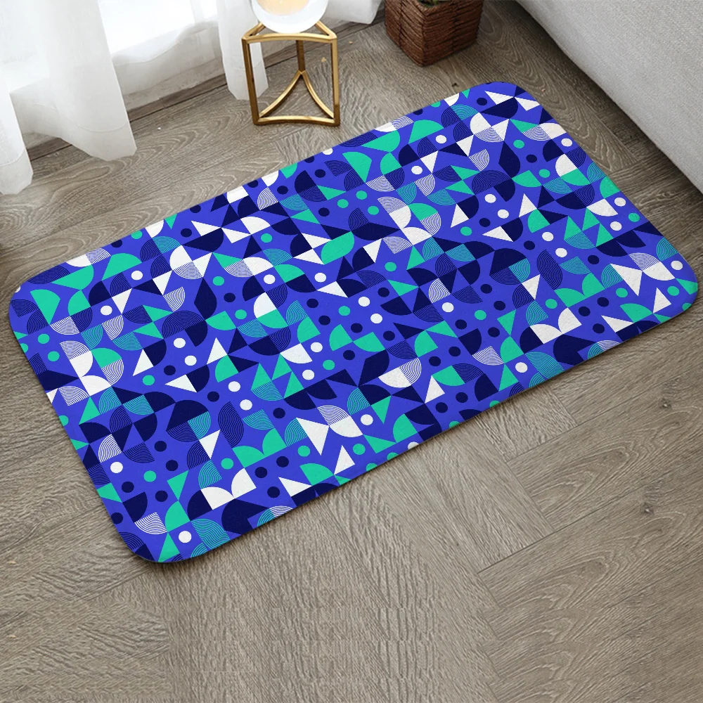 Bath Mats Irregular Pattern Rug for Bed Room Decoration Items Exterior Entrance Carpet Doormat Outdoor Mat Welcome Offers Custom