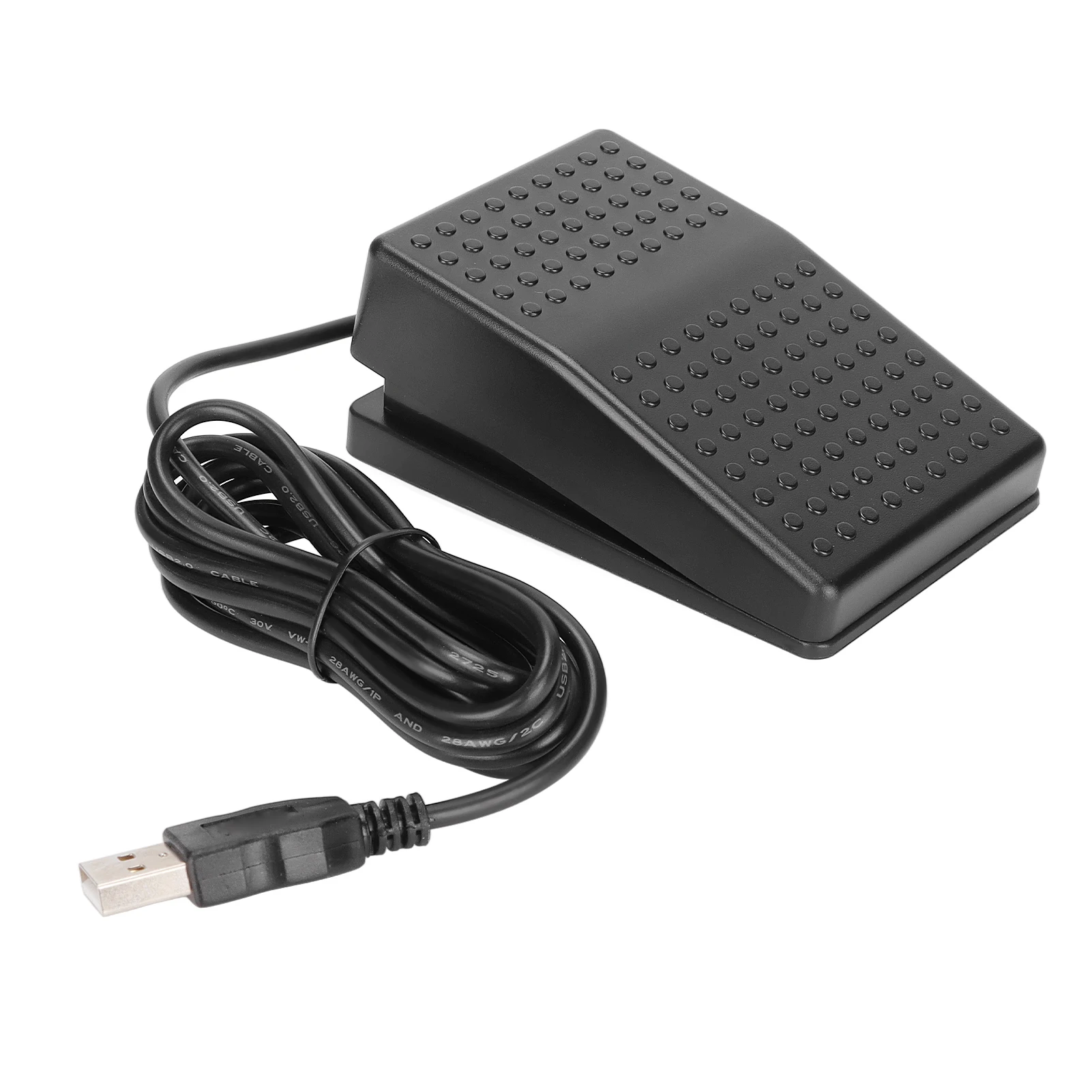 USB Foot Pedal Control Switch PC Game USB Pre-Program Keyboard Mouse Adapter For FS2-P Model for Computer Gaming Photobooth