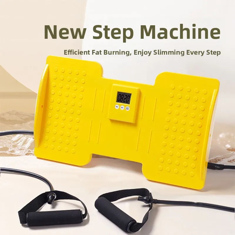 家庭用フィットネス機器-ステップマシン-脚運動-マウンテンクライミング-フットペダル-ウエストツイスト-多機能ステップマシン