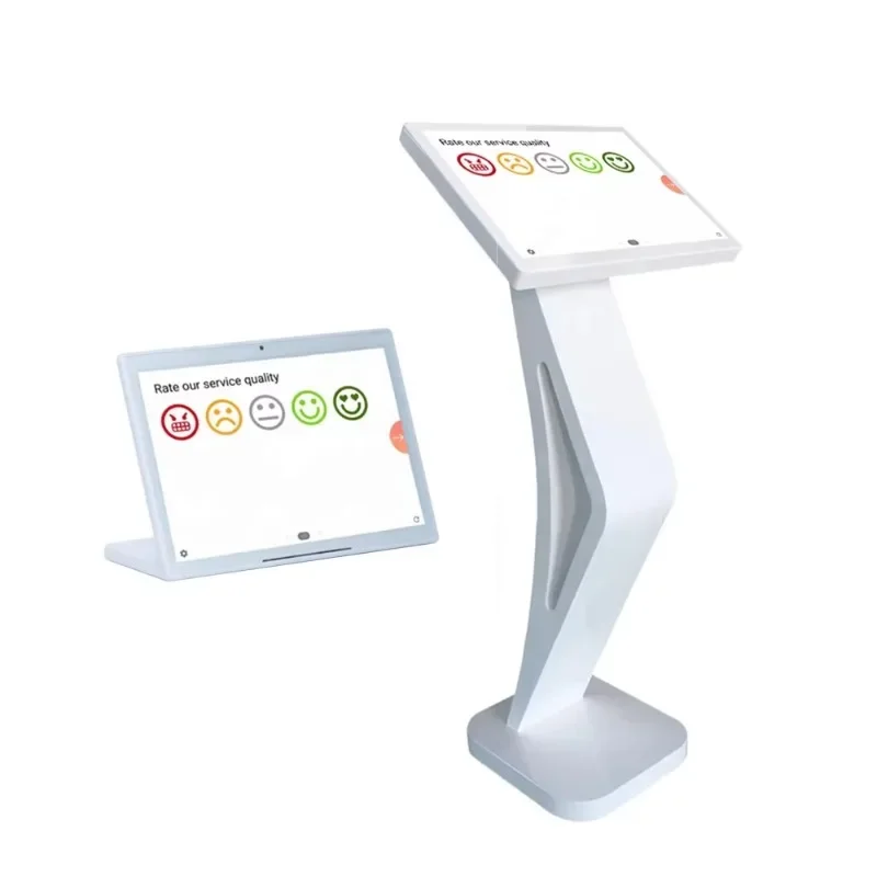 

Top sell wall mount desktop floor standing touch screen smiley terminal feedback customer survey equipment satisfaction machine