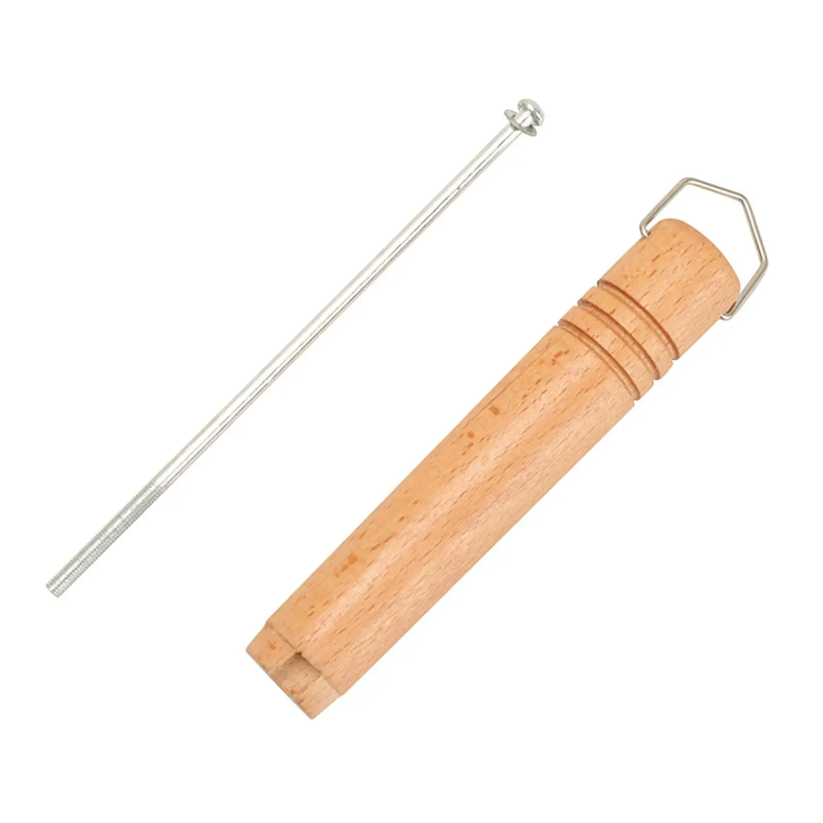 Replacement Handle with Screw Wood Pot Handle for Skillet Pan Saucepan