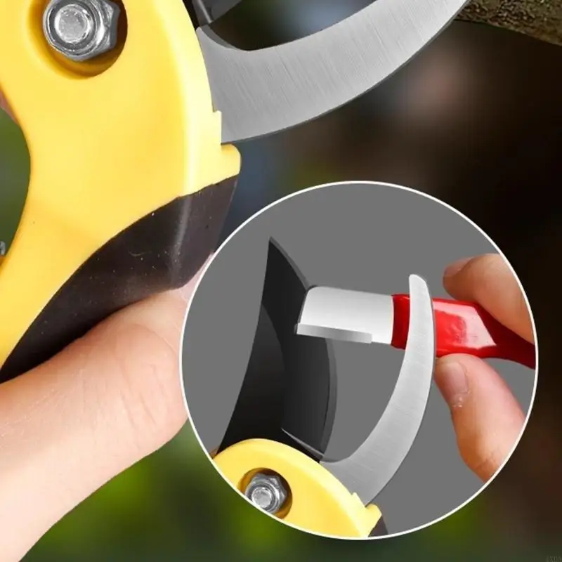 4xba 2pcs Garden Tool Shorter Rutter Shorter Randherd быстро заточка резака