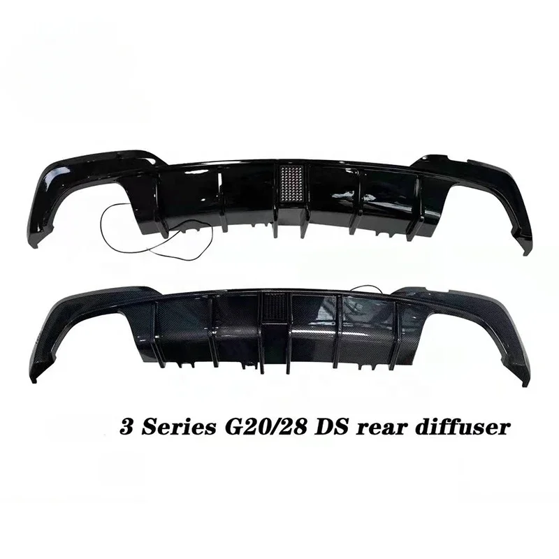 2020 year Up 3Series G20 DS style PP car rear diffuser for G20 DS style rear diffuser rear bumper lip 2020y