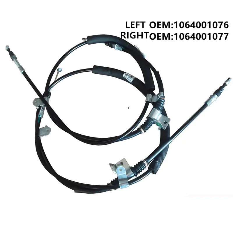 

2pcs Handle Brake Cable for Geely Emgrand EC715 EC718 EC7RV Handbrake Line 1064001076 1064001077