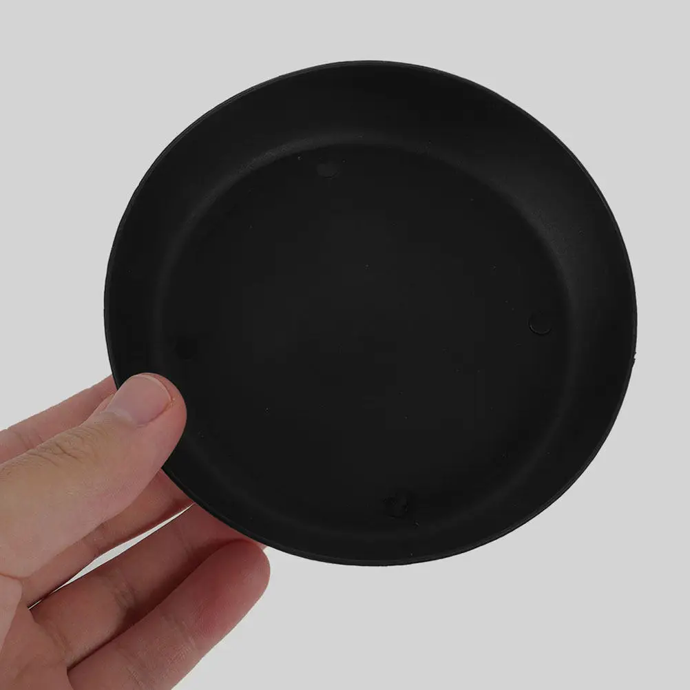 10Pcs Round Plastic Plants Drip Trays Leakproof Flower Pot Bases for Indoor Succulent Gardening Balcony Planter Saucer