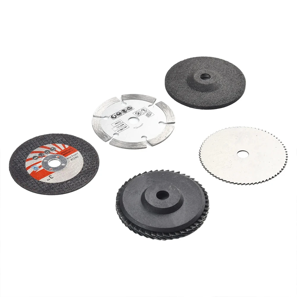 5pcs Cutting Disc 75mm Circular Saw Blade Grinding Wheel,For Grinding Iron Cutting Home Improvement Angle Grinder Attachment