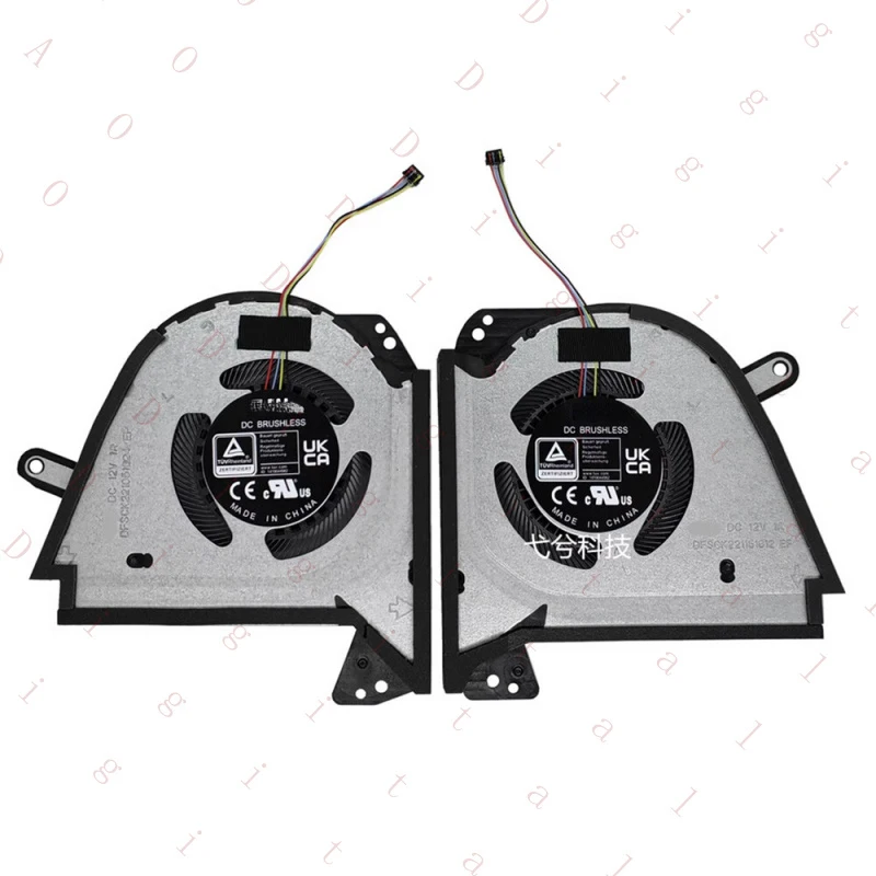 

W For ASUS ROG GA503R GA503RM RS GA503RW GA503RX 2022 Laptop CPU & GPU Cooling Fan