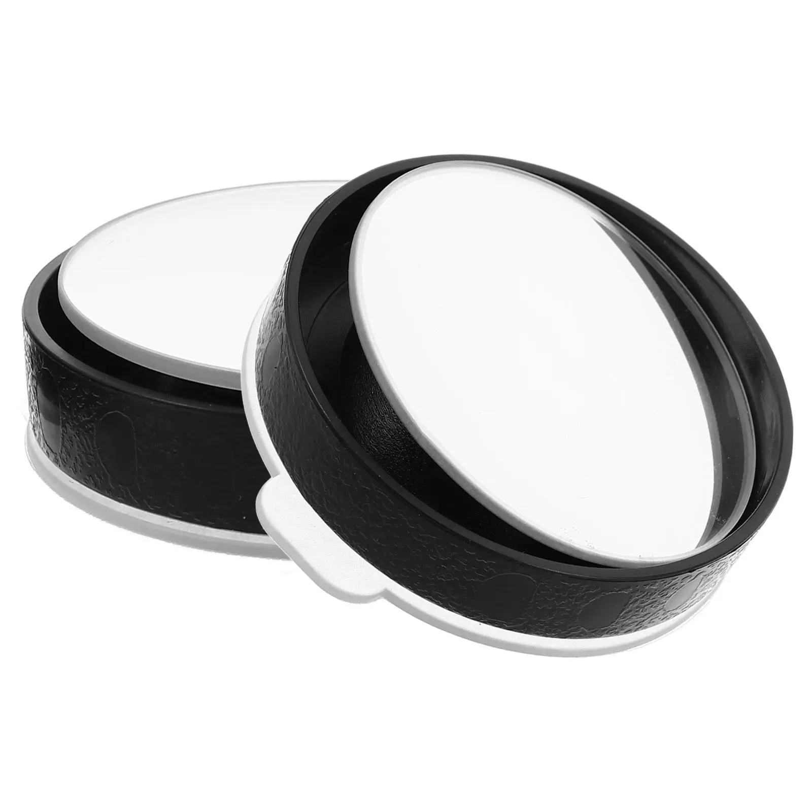 1Pair Wide Angle Blind Spot Mirror Round Suction Cup Degree Rotation Reflective Surface for All Cars Suvs Trucks