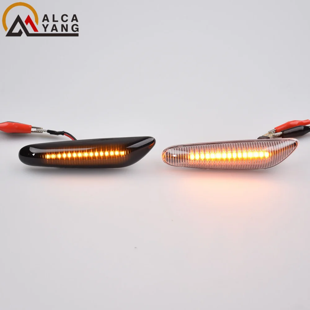 Dynamisches LED-Blinklicht Seitenmarkierungsleuchte für BMW E60 E61 E90 E91 E87 E81 E83 E84 E88 E92 E93 E82 E46 1 3 5 Serie X1 X3 2004 – Detail 4