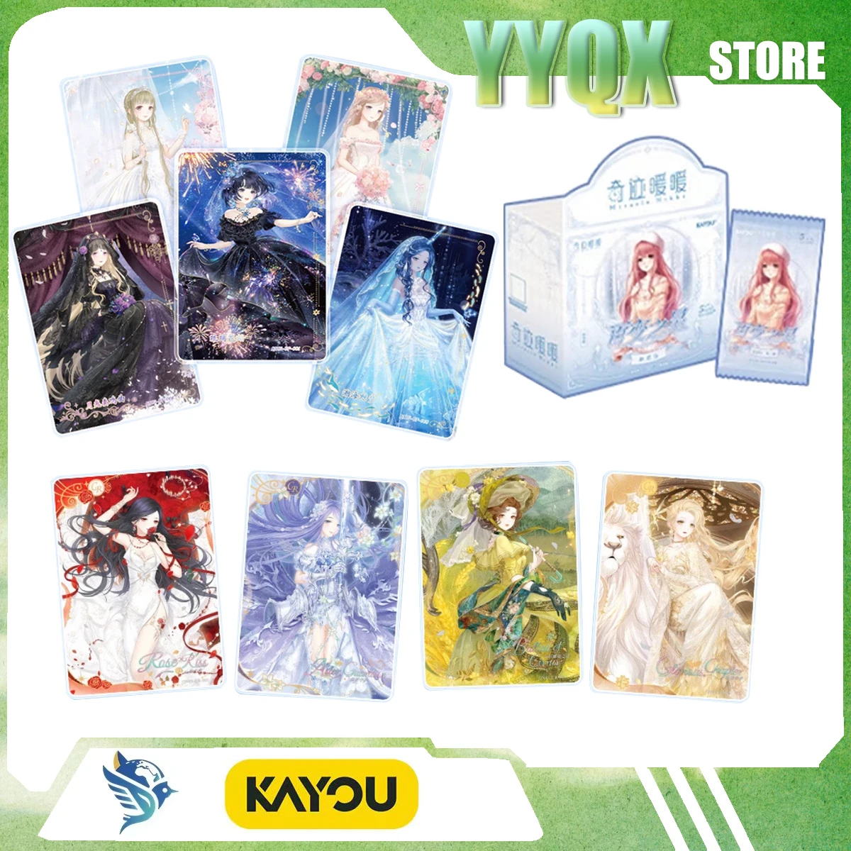

KAYOU 2026 New Love Nikki Collection Card Periphery Commemorate Cartoon Animation Ornament Decoration Game Surprise Comic Gift