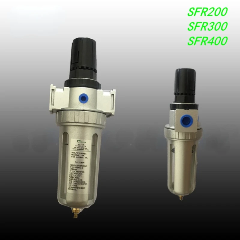 

Air Treatment Oil-Water Separator Filter SFr200 and SFr400 Pressure Regulating Valve