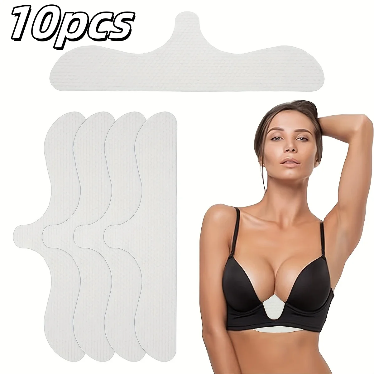 

10 шт. спортивные подушечки для спортивного бюстгальтера — хлопок, без запаха, высокая впитывающая способность, вставки на косточках для бега в тренажерном зале, на открытом воздухе, удобные и прочные