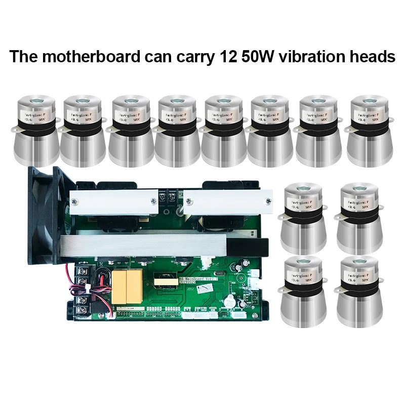 FanYingSonic 600W Ultrasonic Cleaner Driver Board Ultrasound Circuit Display For Transducers Car Washing Machinery Engines