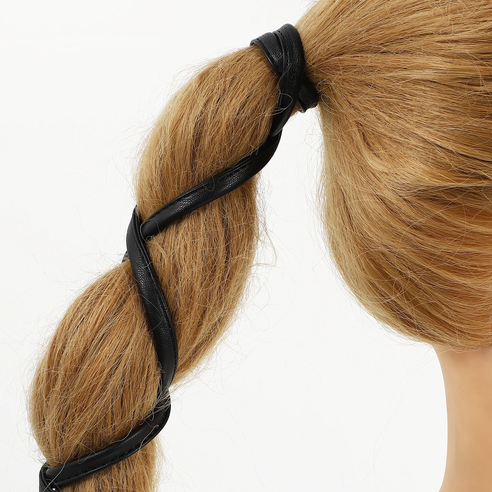

Aluminum Wire Hair Ties Elastic Bands Girls Women Adjustable Ponytail Holders Hair Accessories Fashion Rope Durability