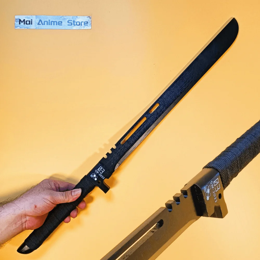 Hoshina Soushirou Katana véritable Katana Original samouraï Anime Kaiju No.8, accessoire de Cosplay, épée, couteau Ninja, jouet non tranchant, cadeau, 70cm