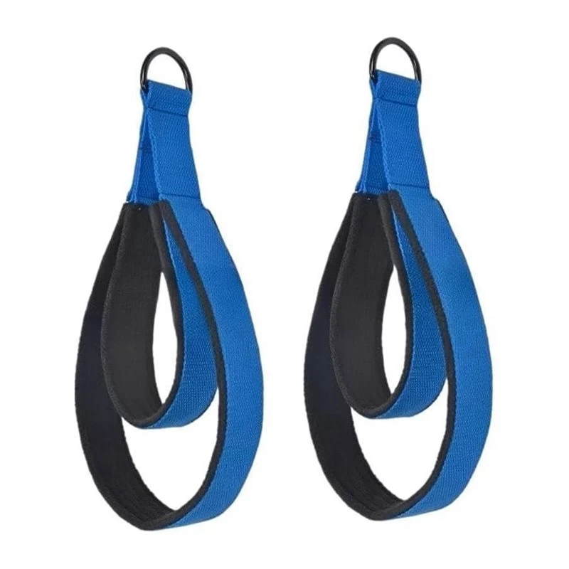 T22C Home Gym Exercise Equipment- 2PCS For Pilates Double Loop Straps,For Pilates Reformer, Cable Machine Compatibility