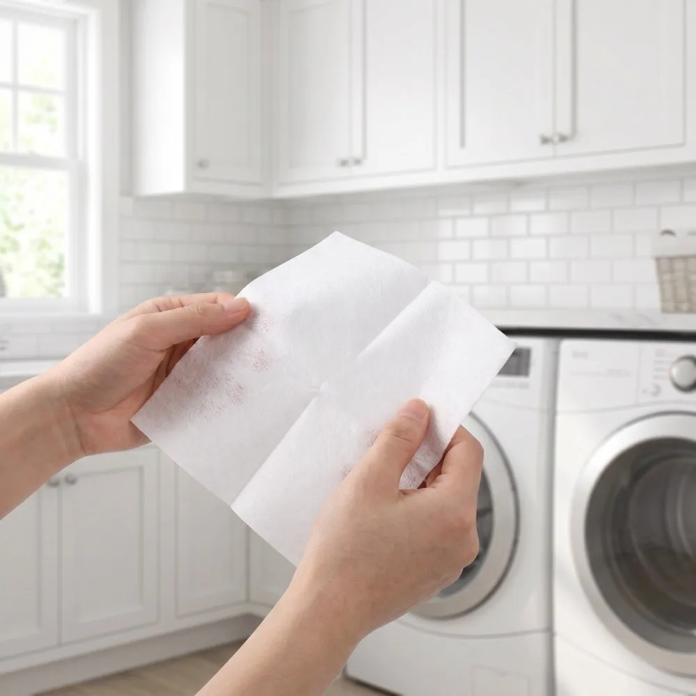 100 Peças de Papel para Limpeza de Piso com Adsorção Eletrostática, para Uso a Seco e Úmido, Tamanho Dedicado para Mop, Folha de Refil para Mop