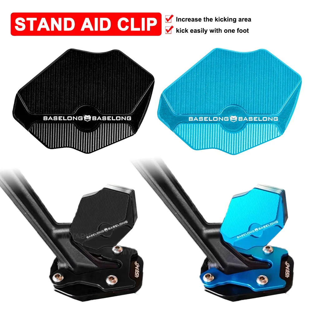 

Motorcycle Side Tripod Side Kick Aid Clip For CFMOTO 450MT MT450 Ibex 450 MT 2024-2025 Kickstand Assistive Device Enlarge Pad