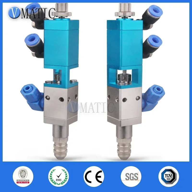 Free Shipping Manual Thimble Type Push Ab UV Dispensing Liquid Glue Dispenser Valve