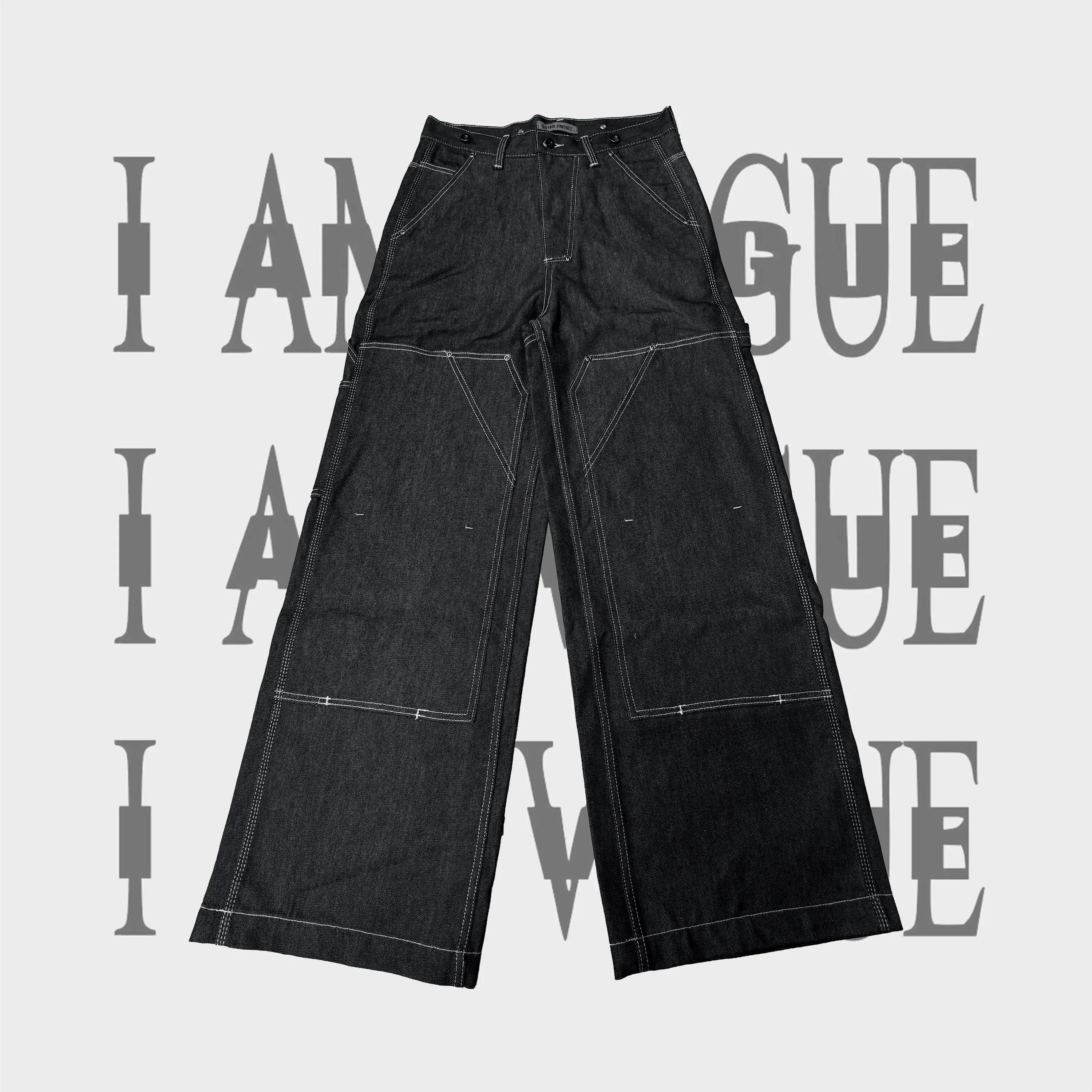 OPia cattle tooling baggy logging jeans