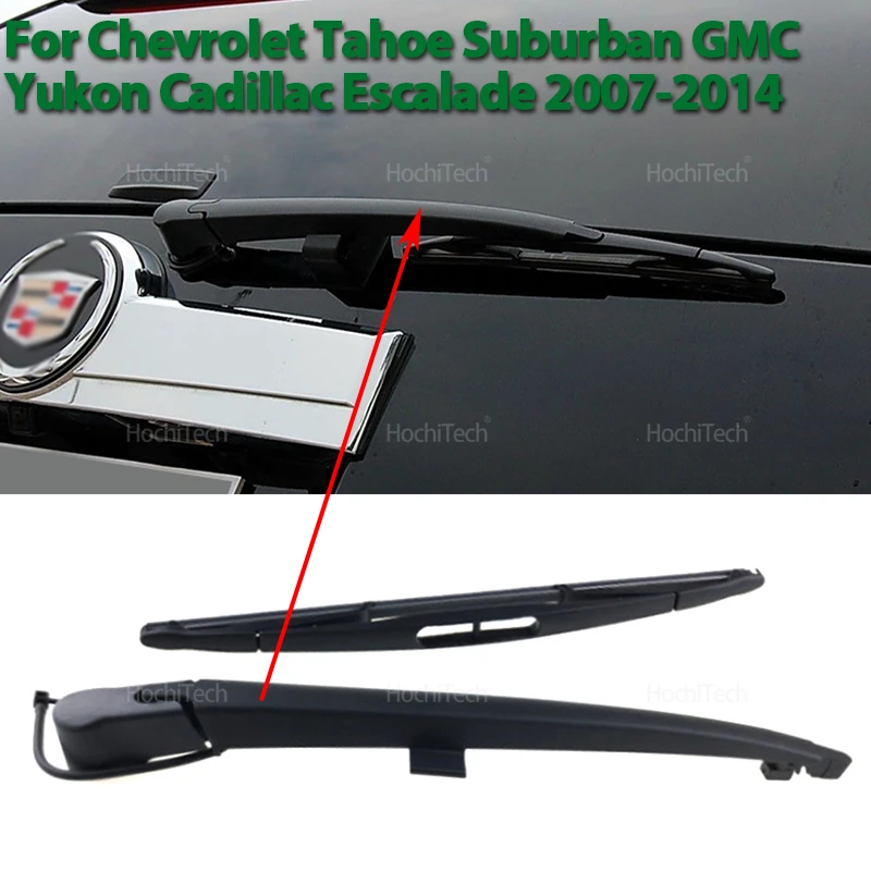 For Chevrolet Tahoe Suburban GMC Yukon Cadillac Escalade 2007-2014Windshield Windscreen Clean Tailgate Window Car Rain Brush