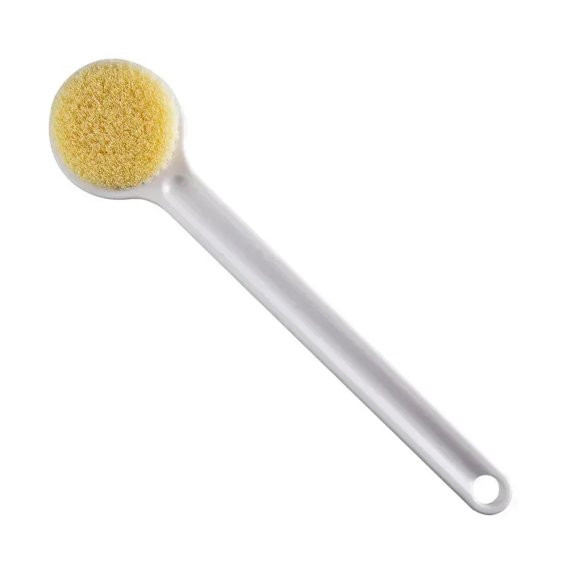 Japanese Style Long Handle Bath Brush Body Exfoliating Scrubber Back Massage Brush SPA Foam Bath Accessories Cleansing Brushes