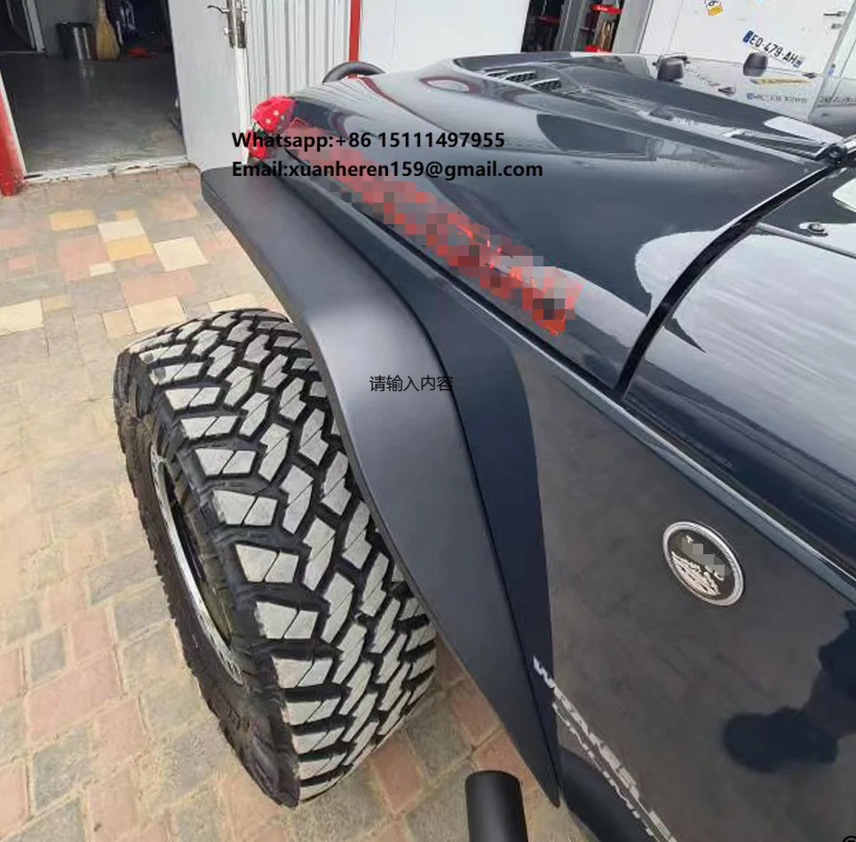 

Car Fenders for Jeep Wrangler Jk 07 Fender Flares 4x4 Accessories Offroad