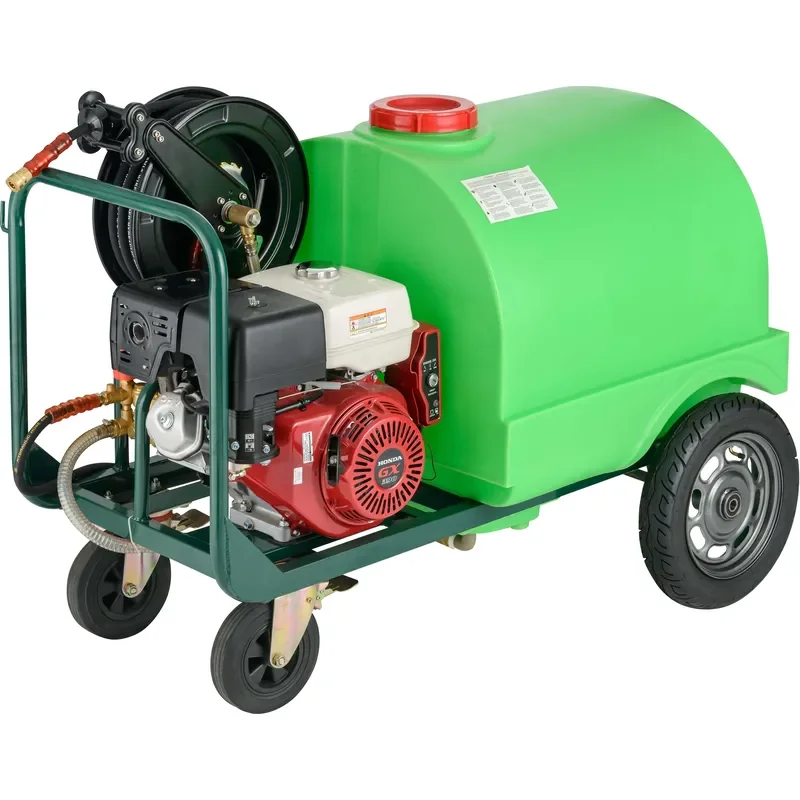 for 150Bar 2200psi 26lpm 6.8gpm Garden High Pressure Washer Powered with 300L Water Tank