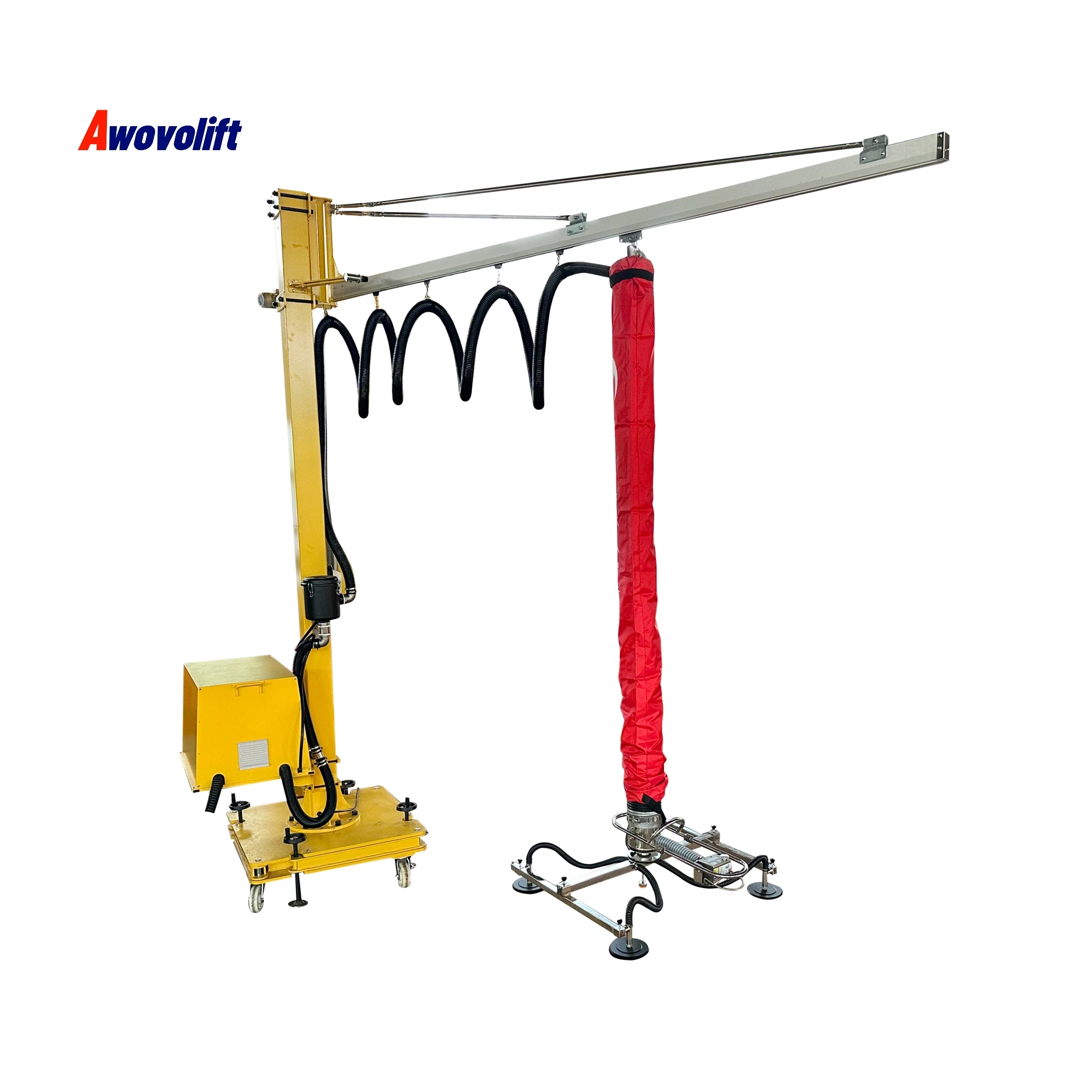 Awovolift Wood Plywood Composite Panel Door Vacuum Tube Lifter Materials Handling Box Pneumatic air Tube Lifting 100kg