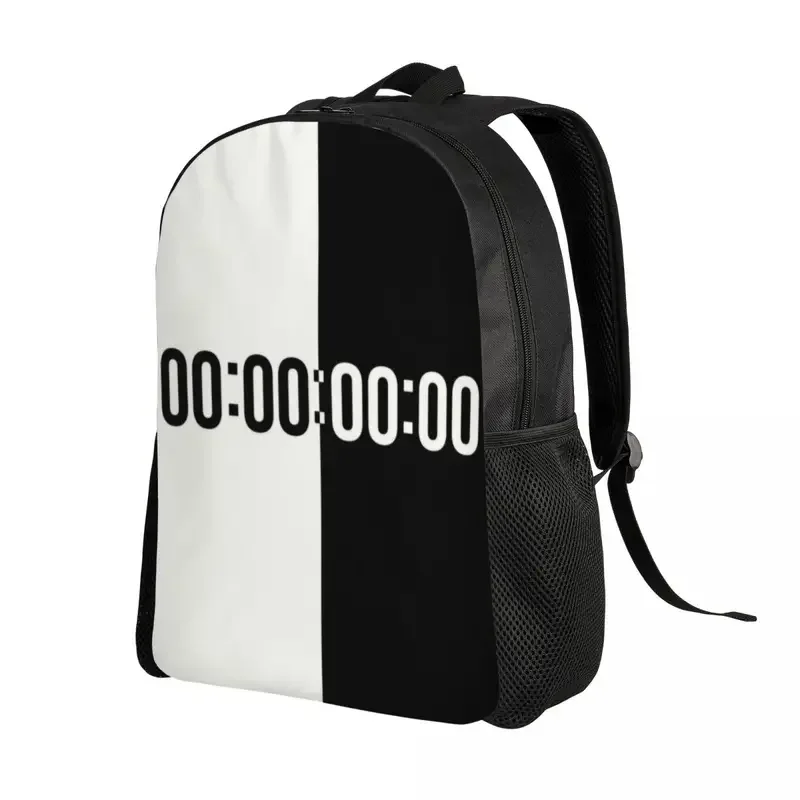 Customized Unus Annus Hourglass Backpack Women Men Basic Bookbag For School College Ethan Markillier Mark Memento Mori Bags MN9