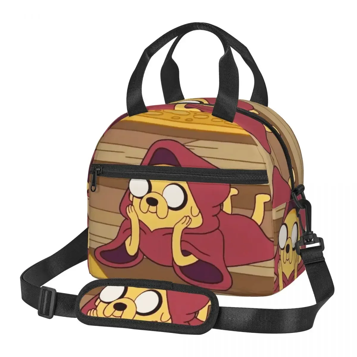 

Adventure Camp - Jake Lunch Bags Insulated Bento Box Waterproof Lunch Tote Picnic Bags Thermal Bag for Woman Student