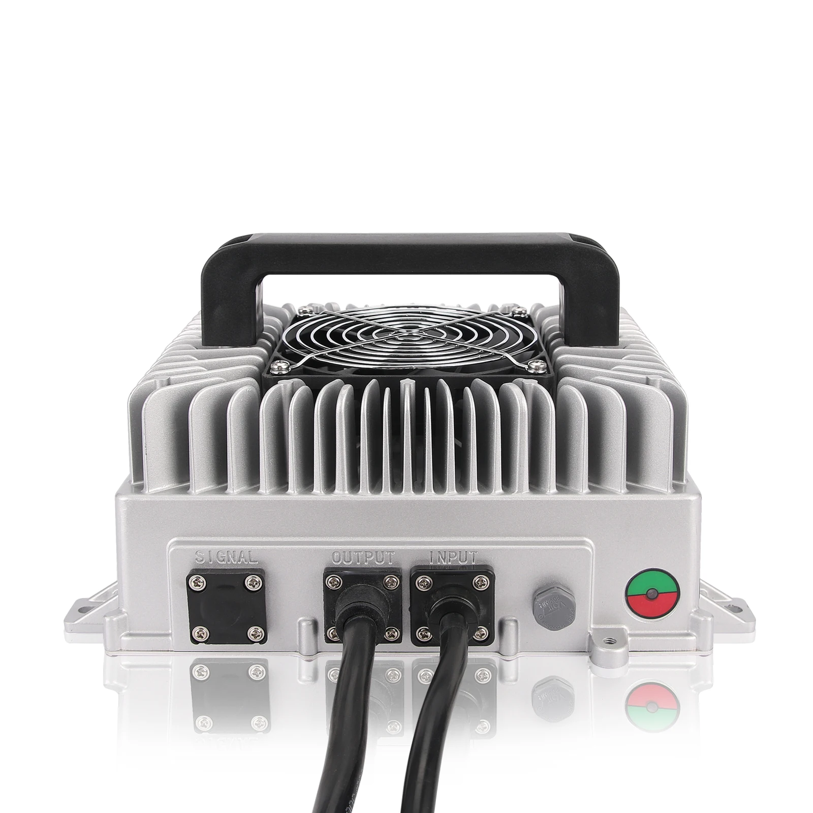 High-Speed 3300W IP67 Waterproof Aluminum LiFePO4 Battery Charger 24V-72V 40A Output QC4.0+ CE/RoHS OTP Protection