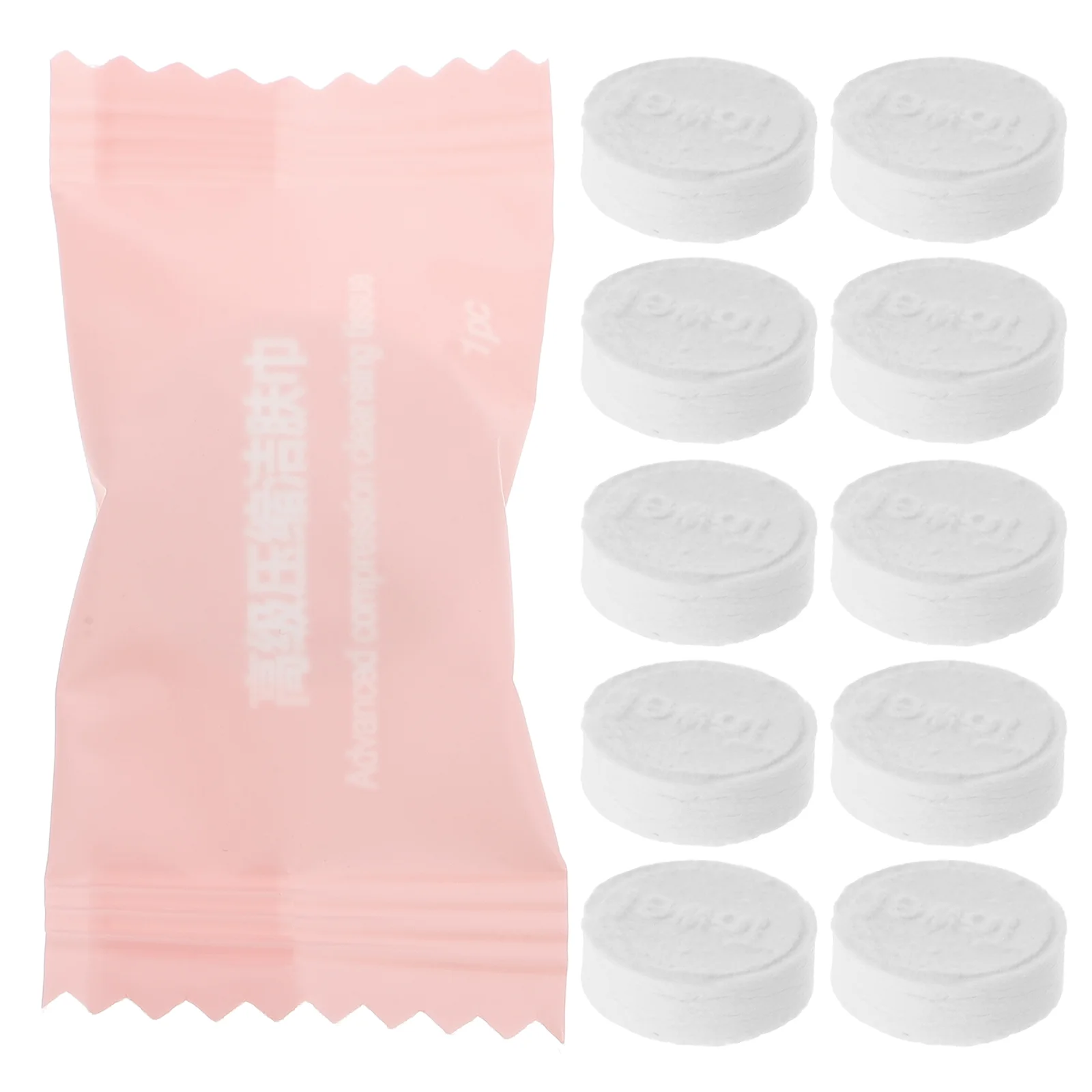 50 Pcs Compressed Towel Towels Face Travel Wash Cloth Single Use Handkerchief Individual