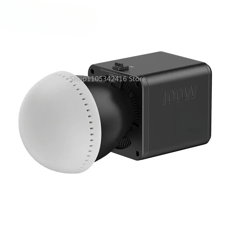 ML100Bi 100W COB Full Color Video Light, 2700K-6500K Bi-Color Studio Light for Photography & Live Streaming