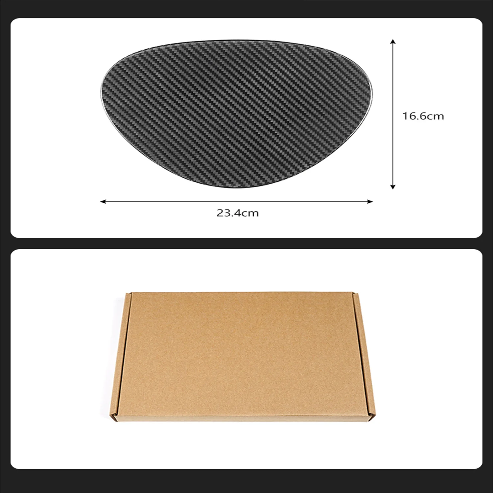 

Exterior Fuel Oil Tank Cap Sticker Cover Pad Trim For Subaru BRZ Toyota GR86 2022-2025