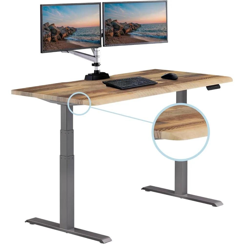 Comfort Edge Electric Height Adjustable Standing Desk - 60x30 Varidesk Sit-Stand Desk for Home Office