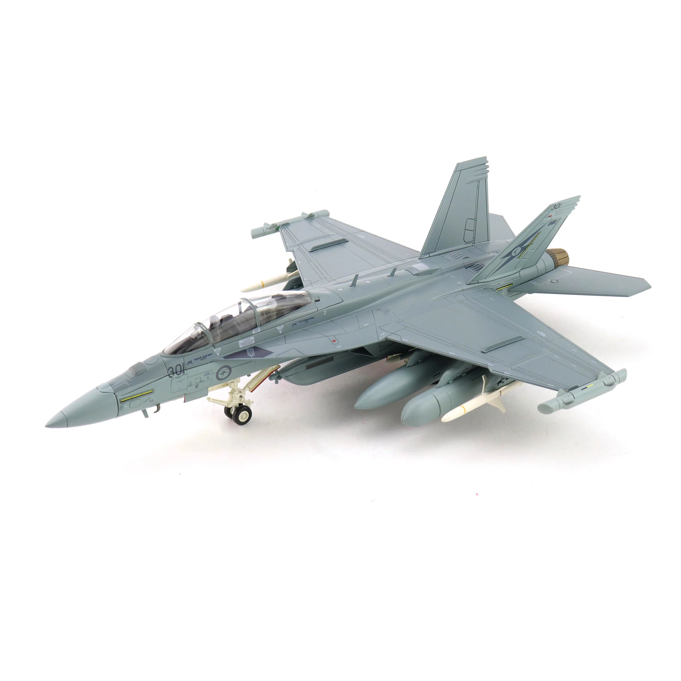 spot HA5162 1/72 EA-18G electronic warfare aircraft model A46-301 6th Sqn RAAF 2025 static alloy aircraft model
