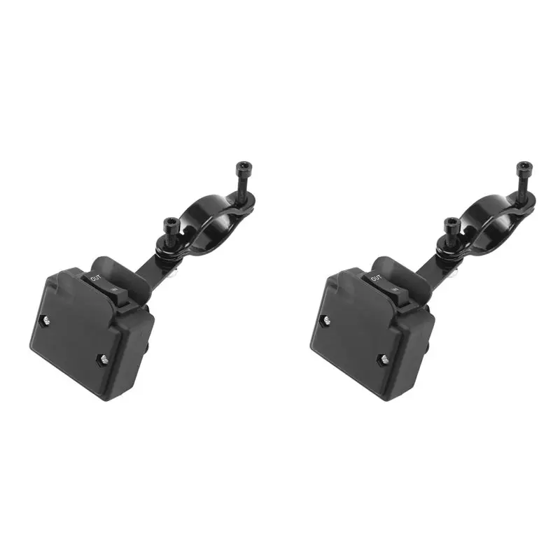 2X New KFI Winch Door Handle Switch ATV Thumb Switch Winch Rocker Switch For ATV-MR Honda Polaris -N30R