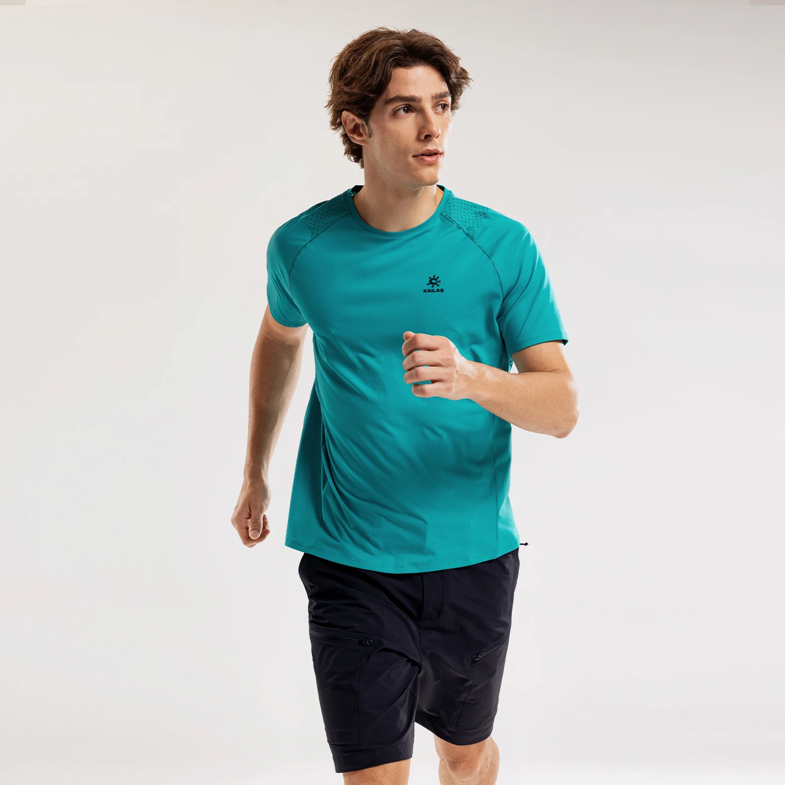 KAILAS Men's Crew-Neck Short-Sleeve Performance T-Shirt KG2517113