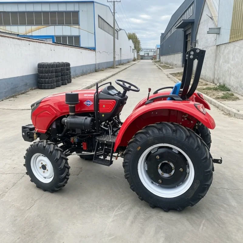 

Customized 4‑Wheel Drive Wheeled Agricultural Tractor, Hot‑Selling Tractor Rotary Tiller, High‑Power Wheel Farm Land Cultivator