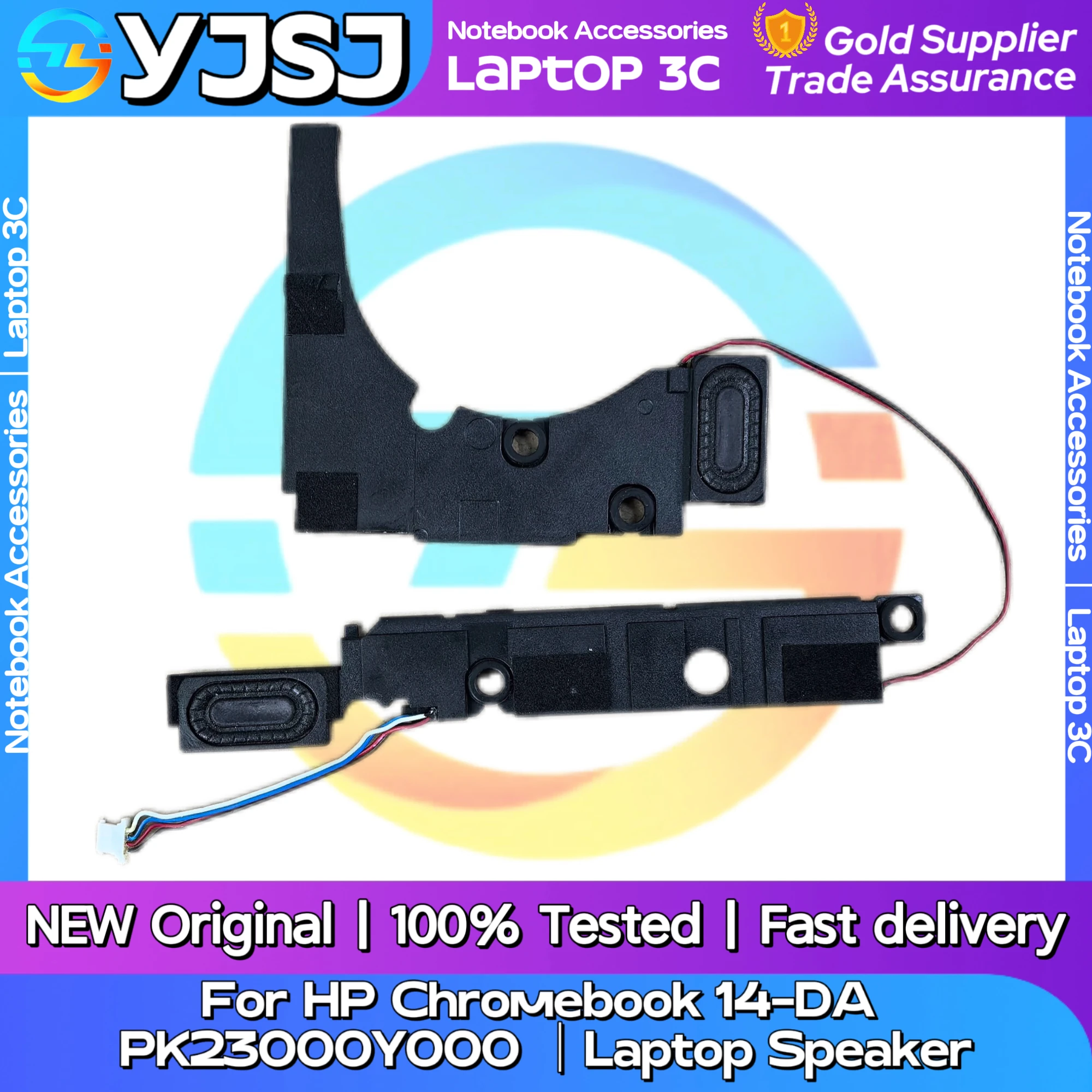 

New Original Laptop Notebook Audio Speaker For HP Chromebook 14-DA built-in speaker horn audio PK23000Y000