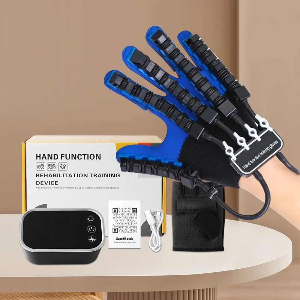 Rehabilitation Robot Glove Hand Device Finger Training Massage Gloves Stroke Hemiplegia Rehabilitation Hand Function Recovery