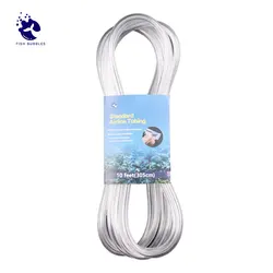 aquarium standard airline tubing PVC 4/6mm Suitable for aquarium air pump Length 10 feet 305cm Corrosion resistance