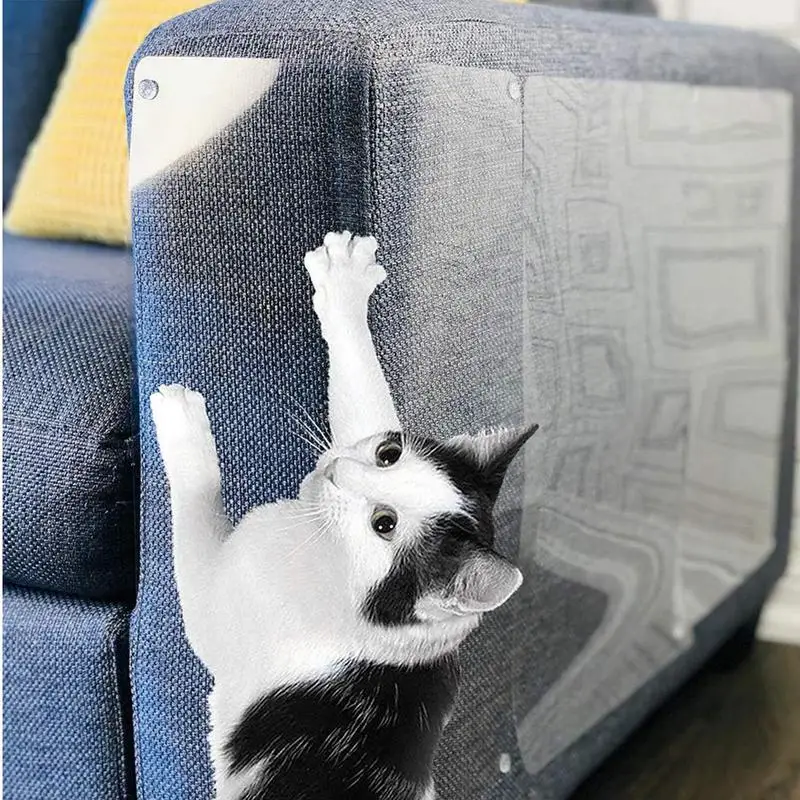 

Cat Scratch Furniture Protector 8X Cat Scratch Tape Protective Pad Cover Guard For Chair Bed Sofa Couch Wall